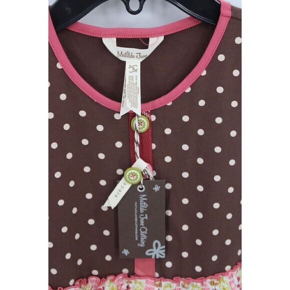 MATILDA JANE Size 8 FULL BLOOM MIXED PRINT SARA TOP Heart to Heart NWT - Picture 12 of 13